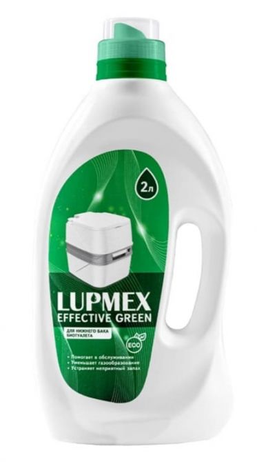 Жидкость для биотуалета LUPMEX Effective Green 2л