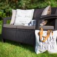 Диван садовый Keter CORFU II LOVE SEAT brown Артикул: 17197359B