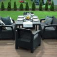 Комплект садовой мебели Keter Corfu II Fiesta графит Артикул: 17198008G