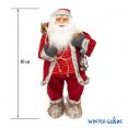 Фигурка новогодняя Дед Мороз Winter Glade высота 80 см (красный) Артикул: M40