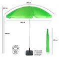 Пляжный зонт от солнца Green Glade 0013