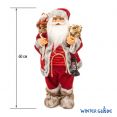 Фигурка новогодняя Дед Мороз Winter Glade высота 60 см (красный) Артикул: M39